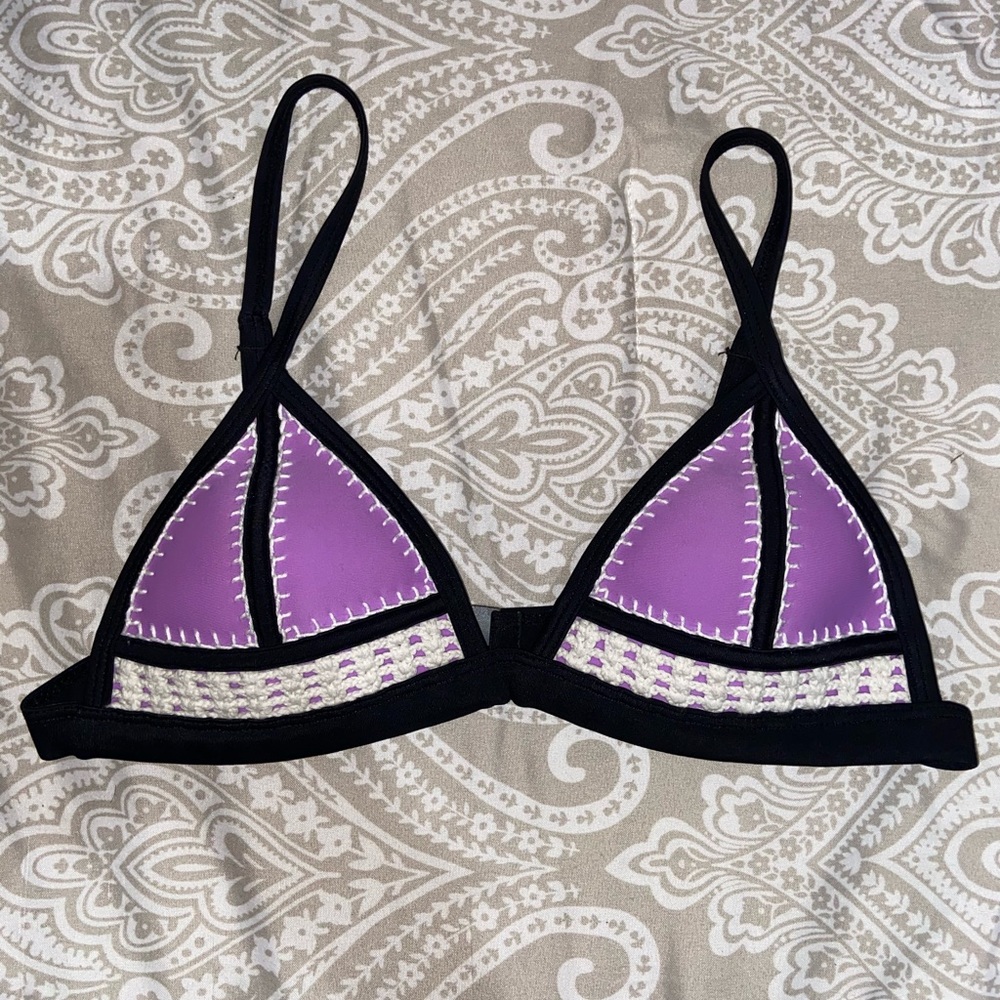 Triangl bikini top 💜